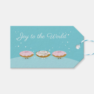 Joy to the World Doughnuts   Gift Tag