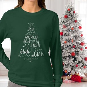 Joy to the World Funny I Forgot The Lyrics Family T-Shirt