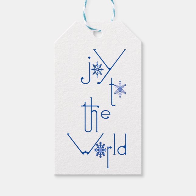 Joy To The World Gift Tag (Front)