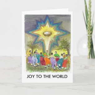 Joy to the World Holiday Card
