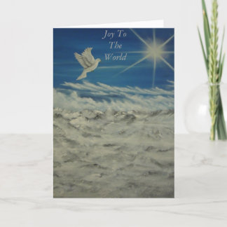 Joy To The World Holiday Card