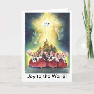 Joy to the world holiday card