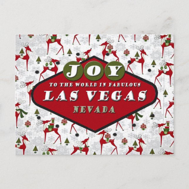 JOY to the World Las Vegas Postcard (Front)
