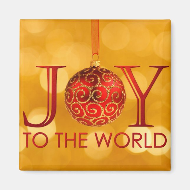Joy to the World Magnet (Front)