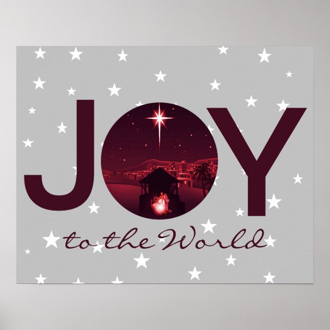 Joy to the World nativity  Poster (Front)
