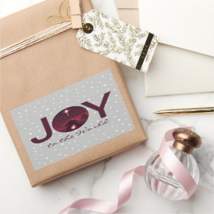 Joy to the World nativity   Rectangular Sticker