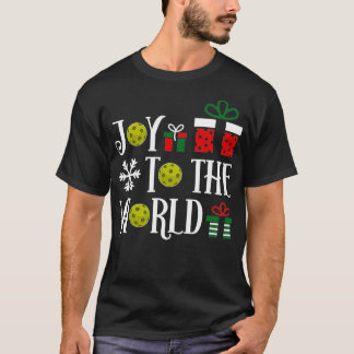 Joy To The World Pickleball Christmas product T-Shirt