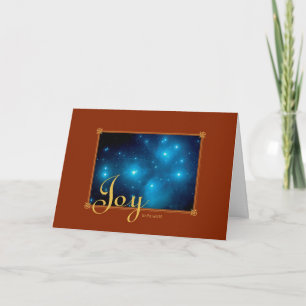 Joy To The World Pleiades Star Cluster – Hubble Holiday Card