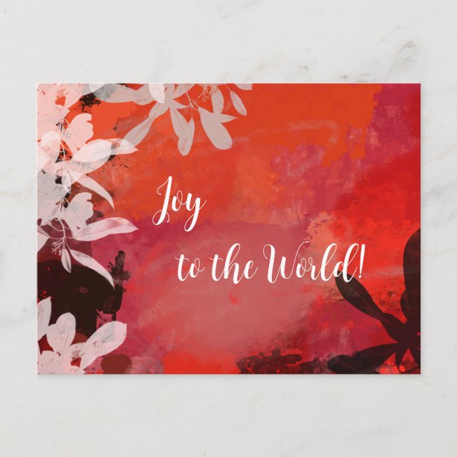 Joy to the World! Postcard (Front)