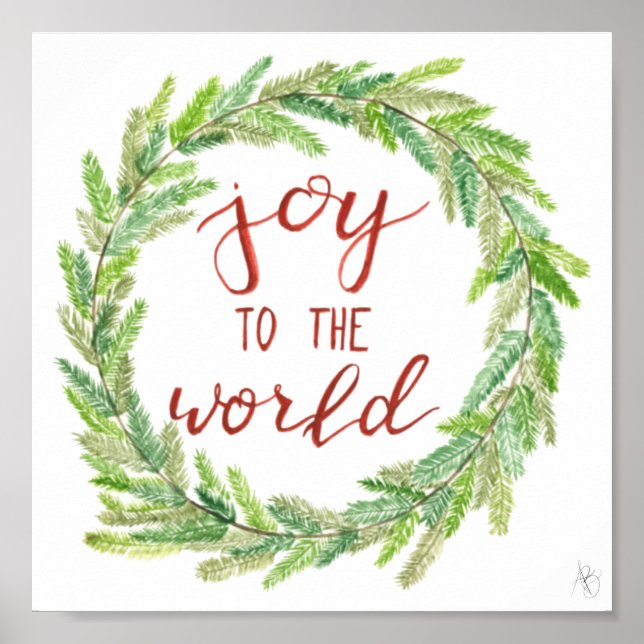 Joy To The World Print (Front)
