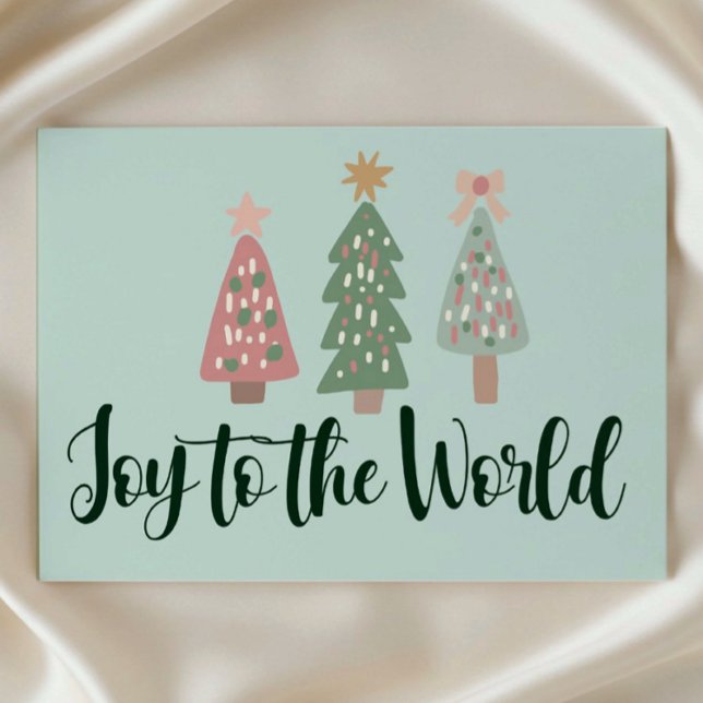 Joy to the World Printable Christmas Card  (Creator Uploaded)