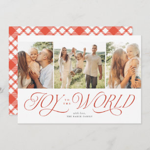 Joy to the World Religious Christmas Cards