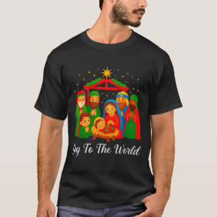 Joy To The World Ugly Christmas Sweater Xmas Squad