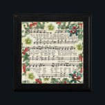 Joy to the World Vintage Christmas Sheet Music Gift Box<br><div class="desc">Joy to the World Vintage Christmas Sheet Music</div>