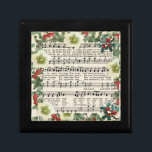 Joy to the World Vintage Christmas Sheet Music Gift Box<br><div class="desc">Joy to the World Vintage Christmas Sheet Music</div>