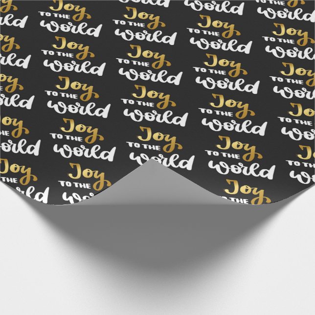 Joy to the World Wrapping Paper (Corner)