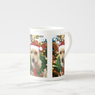 Joy to thee Puppy Bone China Mug