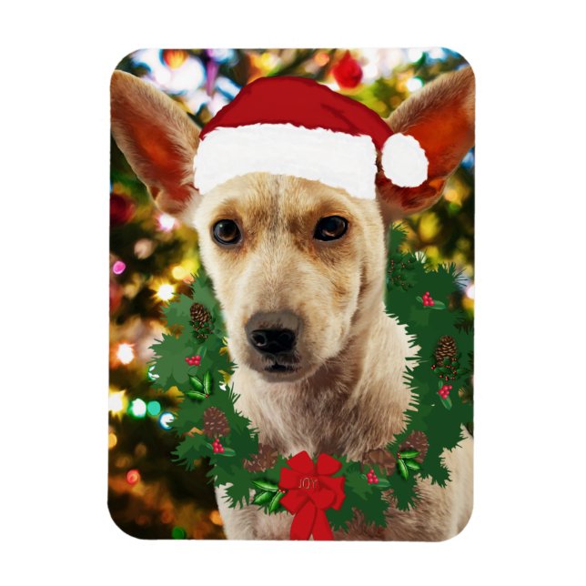 Joy to thee Puppy Magnet (Vertical)