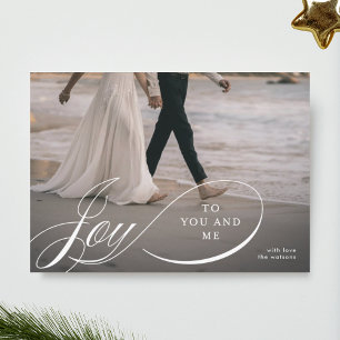 Joy to You and Me Holiday Photo Card