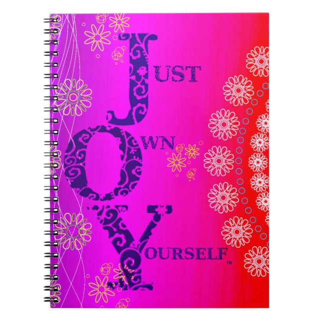 JOY Vibrant Notebook (Front)