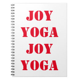 Joy Yoga Joy Notebook