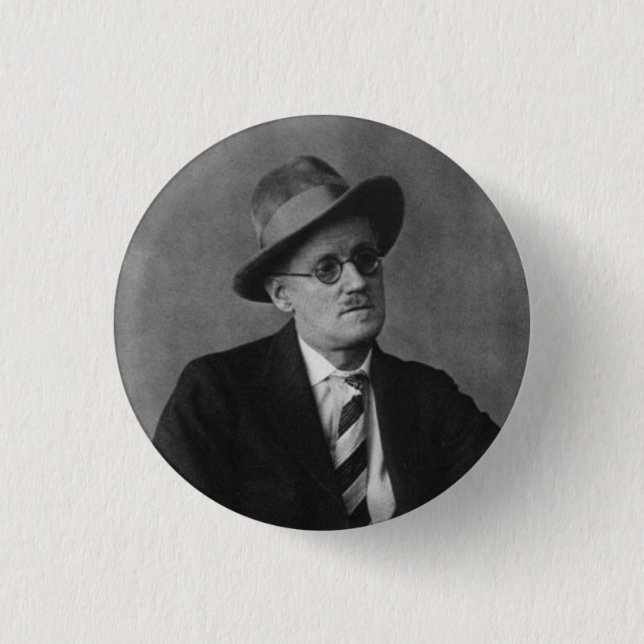 joyce 3 cm round badge (Front)