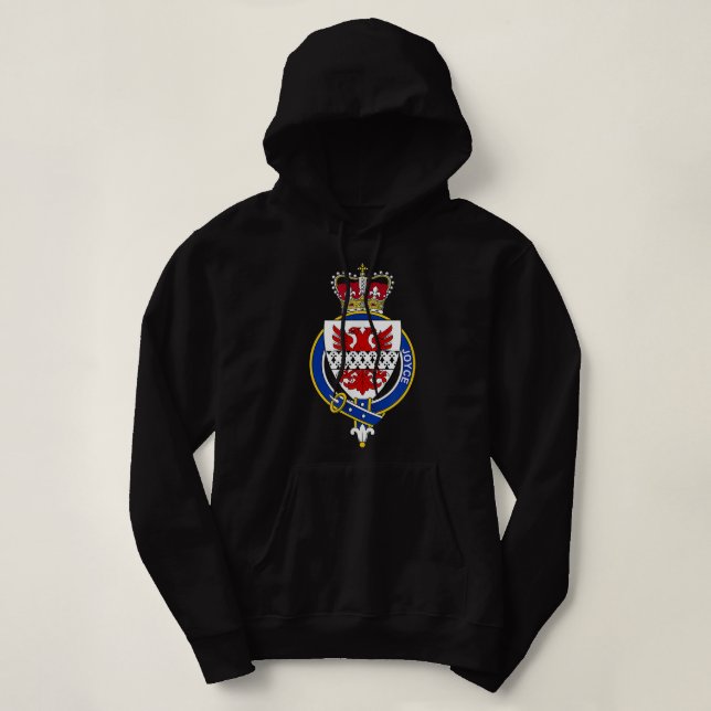 Joyce Coat of Arms  Family Crest   Hoodie (Design Front)