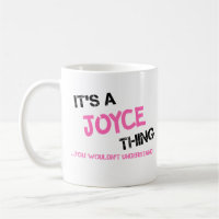 Joyce thing you wouldn't understand