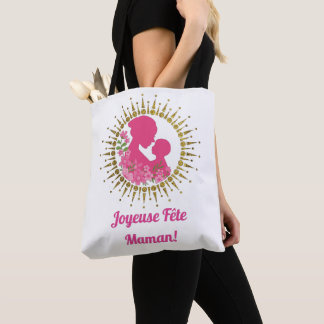 Joyeuse Fête Maman  Tote Bag