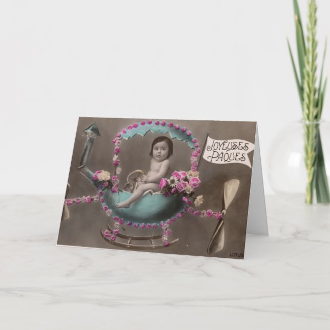 Joyeuse Paques Holiday Card (Front)