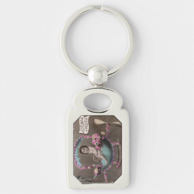 Joyeuse Paques Key Ring (Front)