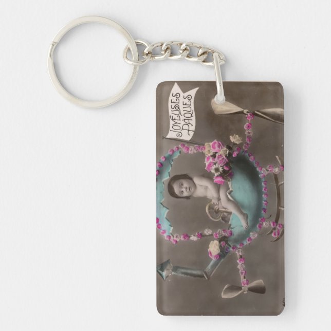 Joyeuse Paques Key Ring (Front)