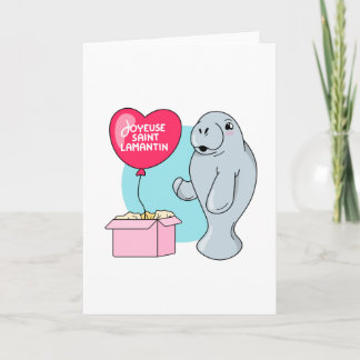 Joyeuse Saint Lamantin Card