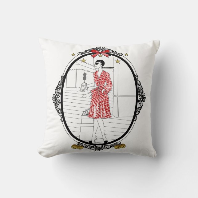 Joyeuses Fêtes Cushion (Front)