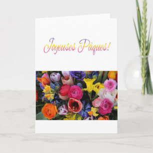 Joyeuses Pâques French Happy Easter Holiday Card