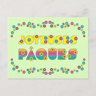 Joyeuses Pâques Postcard