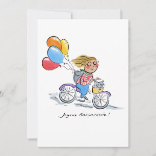 Joyeux Anniversaire Invitation