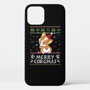 Joyeux Corgmas Noel Corgi iPhone 12 Pro Case