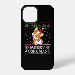 Joyeux Corgmas Noel Corgi iPhone 12 Pro Case