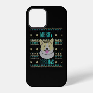 Joyeux Corgmas Ugly Christmas Corgi iPhone 12 Pro Case