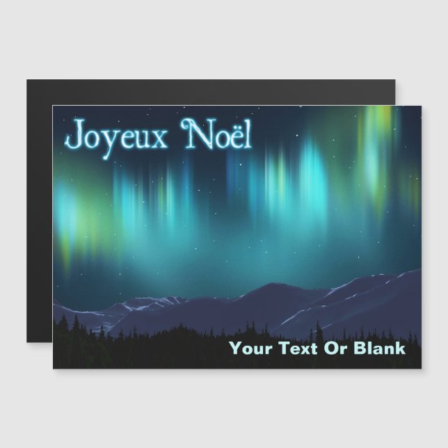 Joyeux Noёl - Aurora Borealis (Front/Back)