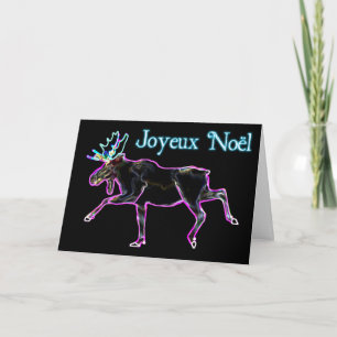 Joyeux Noёl - Electric Moose Holiday Card
