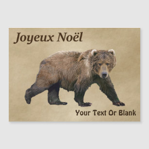 Joyeux Noёl - Kodiak Bear