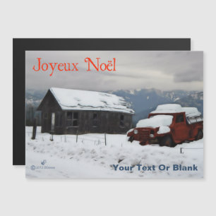 Joyeux Noёl - Old Red Truck