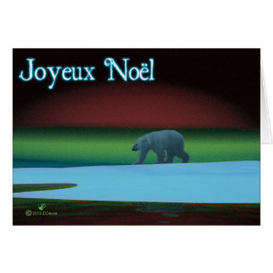 Joyeux Noёl - Polar Lights Polar Bear
