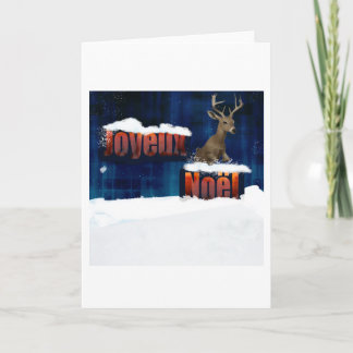 Joyeux Noel 6637 Holiday Card
