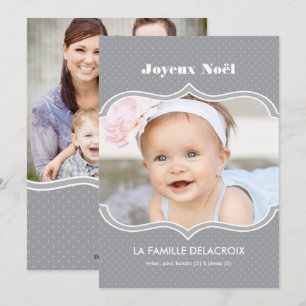 Joyeux Noël - Carte photo de vacances Holiday Card