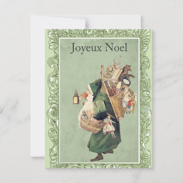 Joyeux Noel Christmas Card (Front)