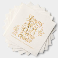 Joyeux Noël et Bonne Année Modern Calligraphy
