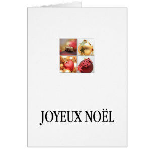 Joyeux Noël - French Christmas - Carte de Noël